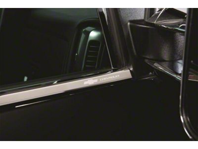 Putco Stainless Steel Window Trim (15-19 Sierra 3500 HD Regular Cab)