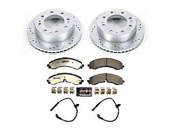 PowerStop Z36 Extreme Truck and Tow 8-Lug Brake Rotor and Pad Kit; Front (20-23 Silverado 2500 HD)
