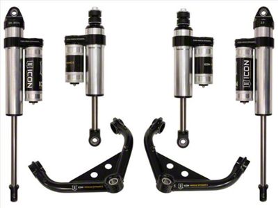 ICON Vehicle Dynamics 0 to 2-Inch Suspension Lift System; Stage 3 (07-10 Silverado 3500 HD)