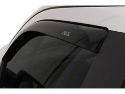In-Channel Ventvisor Window Deflectors; Front; Smoke (20-23 Silverado 3500 HD Regular Cab)