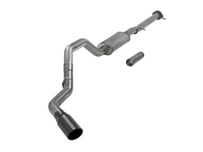 Flowmaster FlowFX Single Exhaust System with Black Tip; Side Exit (11-19 6.0L Silverado 2500 HD)