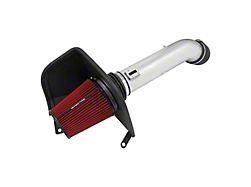 Spectre Performance Cold Air Intake with Red Filter; Polished (16-19 6.0L Sierra 2500 HD)