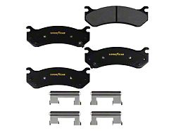 Goodyear Brakes Truck and SUV Carbon Ceramic Brake Pads; Front Pair (99-06 Silverado 1500 w/o Rear Drum Brakes)