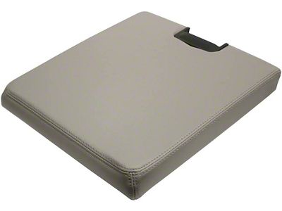 Center Console Lid; Grey (07-14 Silverado 3500 HD w/ 40/20/40 Split Bench Seat)