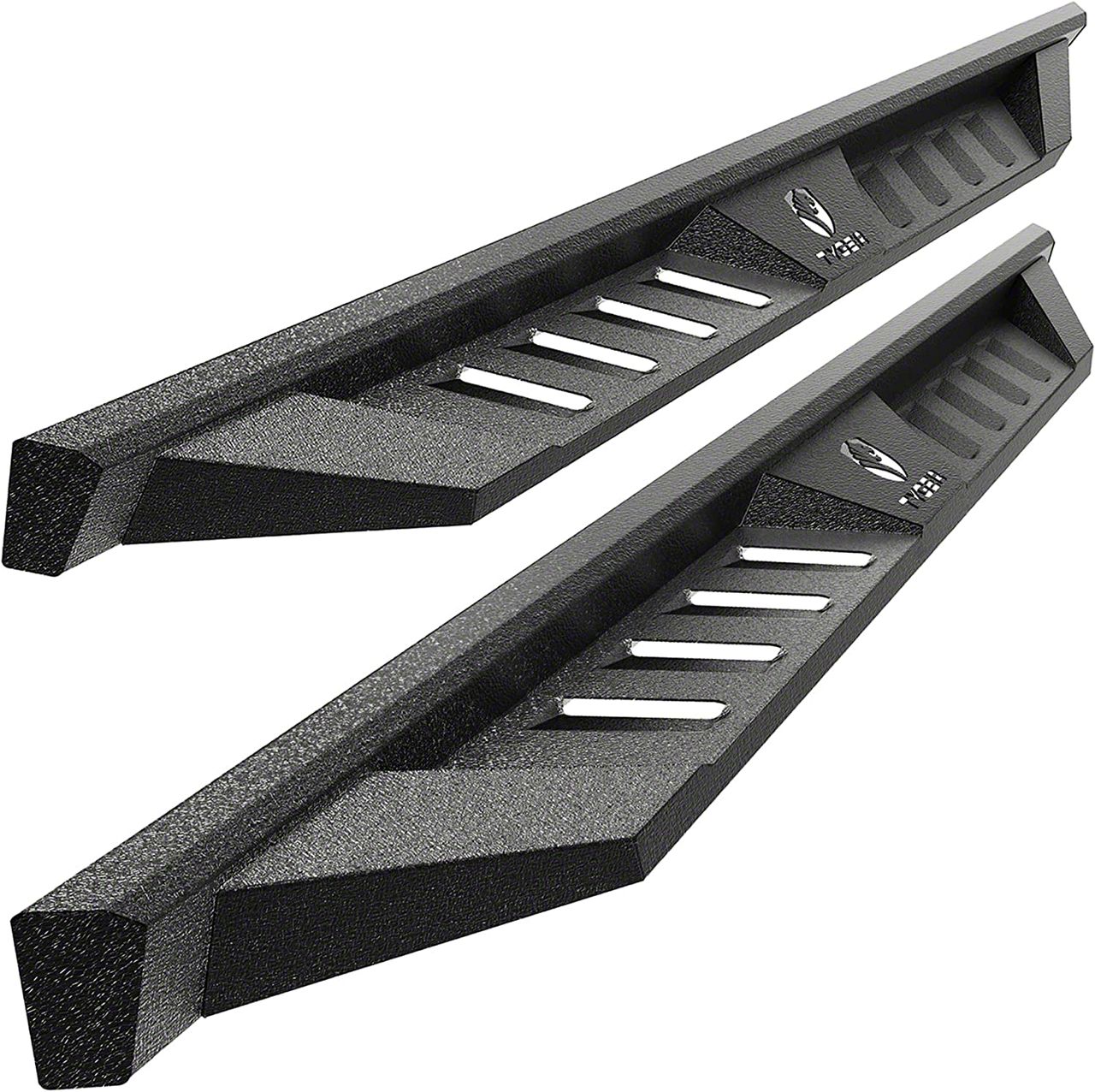 Silverado 2500 Fury Side Step Bars; Textured Black (20-23 Silverado ...