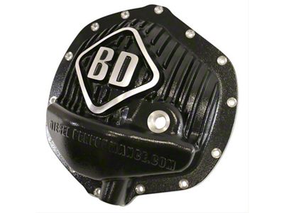 BD Power AA14-11.5 Rear Differential Cover; Black (07-19 6.6L Duramax Sierra 3500 HD)