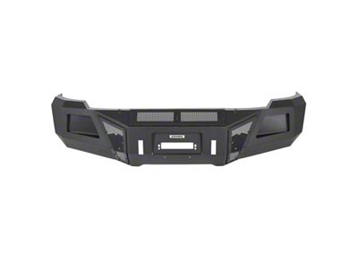 BR11 Winch-Ready Front Bumper; Textured Black (11-14 Sierra 2500 HD)
