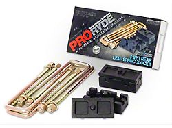ProRYDE 3-in-1 Adjustable Rear Lift Block Kit (11-23 Silverado 2500 HD)