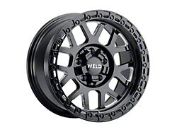 Weld Off-Road Cinch Gloss Black Milled 8-Lug Wheel; 20x10; -18mm Offset (11-14 Sierra 2500 HD)