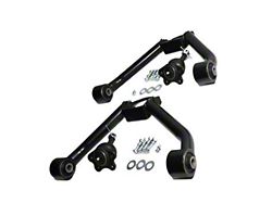 Front Upper Control Arm for 2 to 4-Inch Lift; Black (07-10 Sierra 3500 HD)