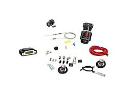 Snow Performance Stage 3 Boost Cooler without Tank; Red High Temp Nylon Tubing (07-23 6.6L Duramax Silverado 2500 HD)