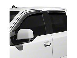 Tape-On Window Deflectors (20-23 Silverado 3500 HD Crew Cab)