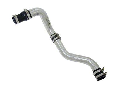 HPS Intercooler Hot Side Charge Pipe; Polished (13-16 6.6L Duramax Silverado 3500 HD)