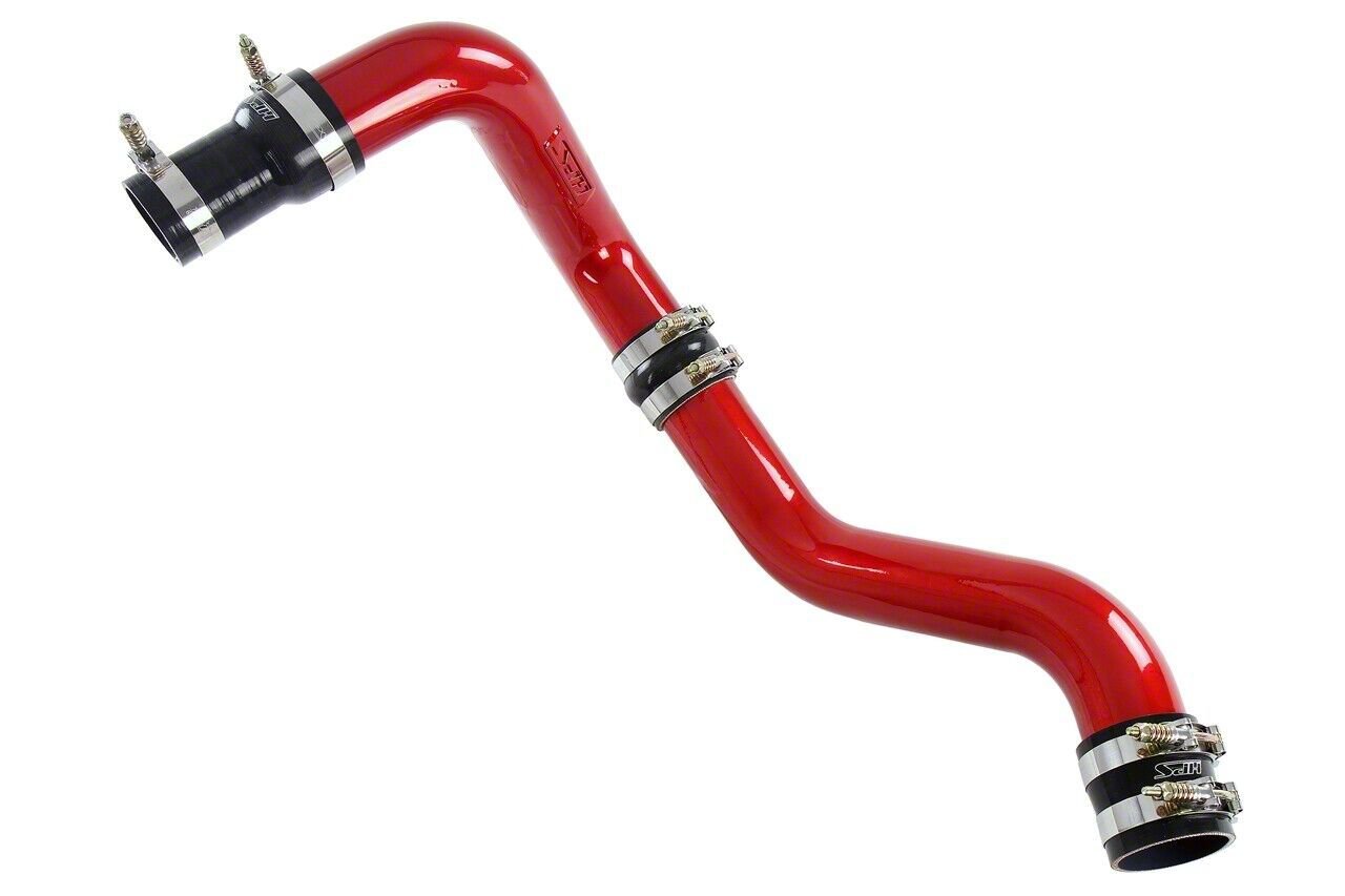 HPS Silverado 3500 Intercooler Hot Side Charge Pipe; Red 17149R (1316