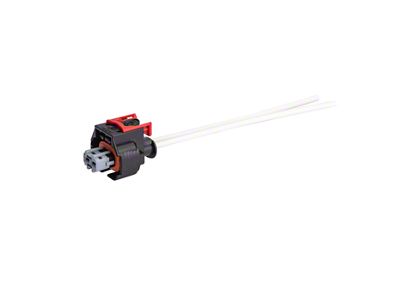 Fuel Injector Connector with Pigtail; Single (17-23 6.6L Duramax Sierra 3500 HD)