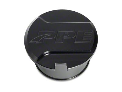 PPE Resonator Delete Plug; Black (17-23 6.6L Duramax Silverado 2500 HD)