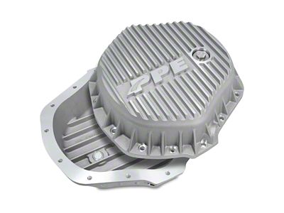 PPE Heavy-Duty Aluminum Rear Differential Cover; Raw (03-10 RAM 2500)
