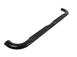 4-Inch Oval UltraBlack Nerf Side Step Bars (07-19 Silverado 3500 HD Extended/Double Cab)