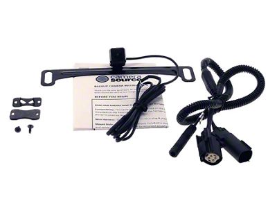 Camera Source Plug and Play Camper Mini Camera Kit; 15-Foot Cable (10-14 Sierra 2500 HD w/ Factory Backup Camera)