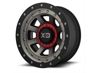 XD FMJ Satin Black with Dark Tint 8-Lug Wheel; 20x9; 0mm Offset (19-23 RAM 2500)