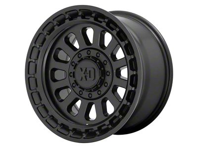 XD Omega Satin Black 8-Lug Wheel; 20x10; -18mm Offset (20-23 Sierra 2500 HD)