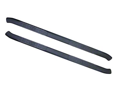 Fishbone Offroad Side Step Bars; Textured Black (07-19 Silverado 3500 HD Extended/Double Cab)