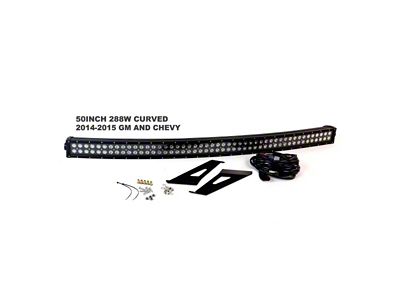 50-Inch Complete LED Light Bar with Roof Mounting Brackets (14-18 Sierra 1500)
