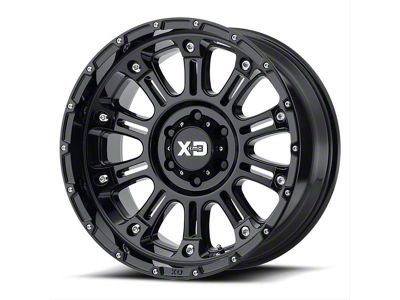 XD Hoss II Gloss Black 8-Lug Wheel; 20x9; -12mm Offset (07-10 Sierra 2500 HD)