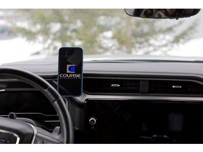 Direct Fit Phone Mount with MagSafe Magnetic Non-Charging Head (2024 Sierra 2500 HD Denali)