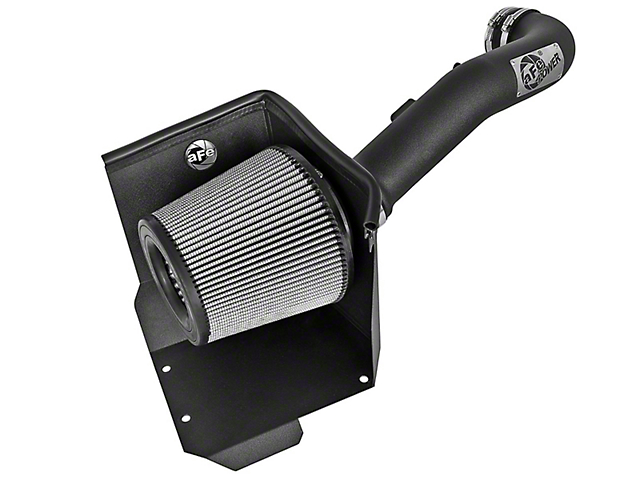 AFE Magnum FORCE Stage-2 Cold Air Intake with Pro DRY S Filter; Black (09-13 6.0L Sierra 2500 HD)