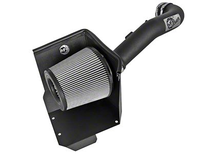 AFE Magnum FORCE Stage-2 Cold Air Intake with Pro DRY S Filter; Black (09-13 6.0L Silverado 2500 HD)