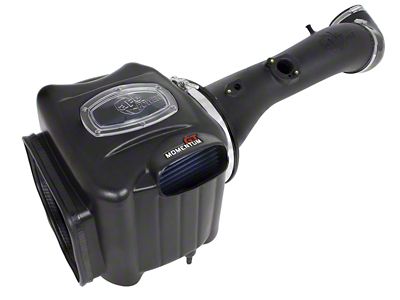 AFE Momentum GT Cold Air Intake with Pro 5R Oiled Filter; Black (09-15 6.0L Sierra 2500 HD)