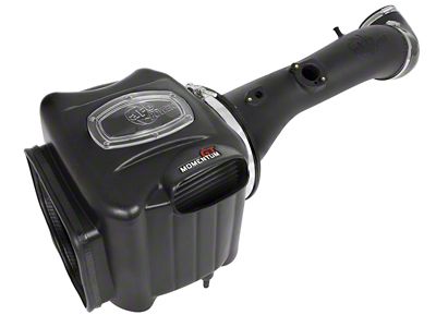 AFE Momentum GT Cold Air Intake with Pro DRY S Filter; Black (09-15 6.0L Silverado 2500 HD)