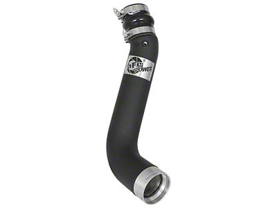 AFE BladeRunner 3-Inch Cold Charge Pipe; Black (17-19 6.6L Duramax Silverado 3500 HD)