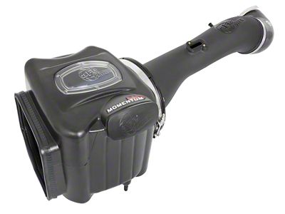 AFE Momentum GT Cold Air Intake with Pro 5R Oiled Filter; Black (16-19 6.0L Silverado 2500 HD)