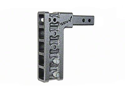 Gen-Y Hitch Mega-Duty 10K Adjustable 2-Inch Receiver Hitch Shank; 12.50-Inch Drop (Universal; Some Adaptation May Be Required)
