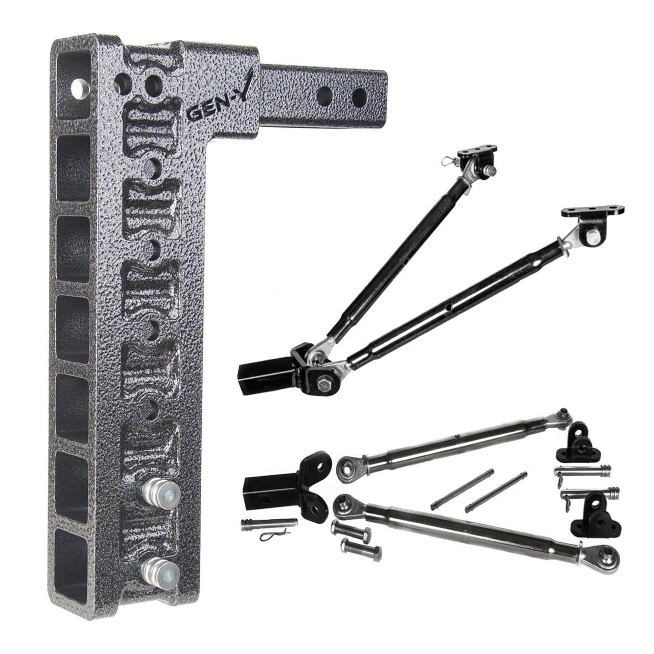 GenY Hitch RAM 2500 MegaDuty 16K Adjustable 2Inch Receiver Hitch