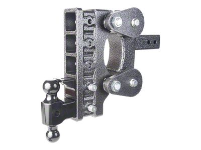 Gen-Y Hitch The BOSS Torsion-Flex 16K Adjustable 2.50-Inch Receiver Hitch Dual-Ball Mount with Pintle Lock; 9-Inch Drop (Universal; Some Adaptation May Be Required)