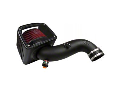 S&B Cold Air Intake with Oiled Cleanable Cotton Filter (07-10 6.6L Duramax Sierra 2500 HD)