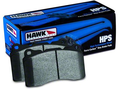 Hawk Performance HPS Brake Pads; Rear Pair (07-10 Silverado 2500 HD SRW)