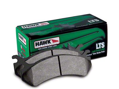 Hawk Performance LTS Brake Pads; Rear Pair (07-10 Silverado 2500 HD SRW)