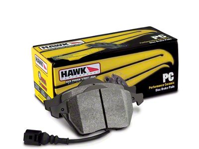 Hawk Performance Ceramic Brake Pads; Rear Pair (07-10 Silverado 2500 HD SRW)