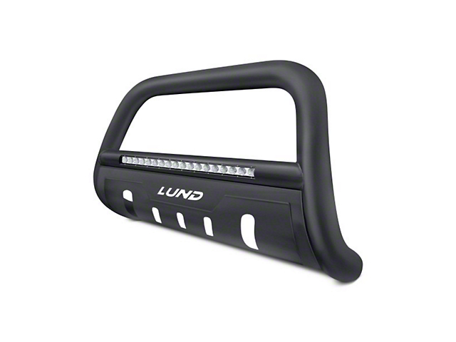LED Bull Bar; Black (20-23 Silverado 2500 HD)