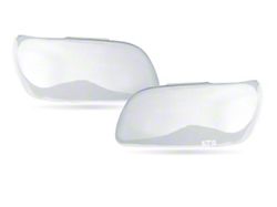 Headlight Covers; Clear (07-14 Sierra 2500 HD)
