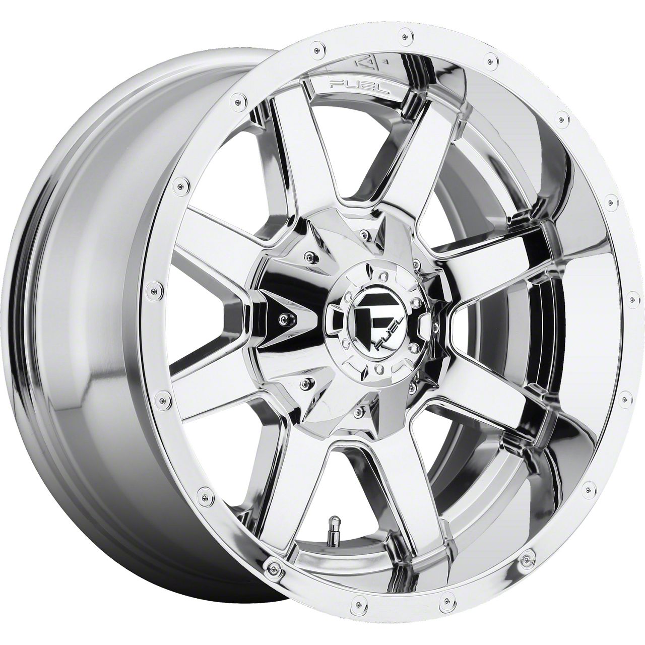 Fuel Wheels RAM 1500 Maverick Chrome 8Lug Wheel; 18x9; 12mm Offset