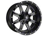 Fuel Wheels Maverick Gloss Black Milled 8-Lug Wheel; 18x9; 20mm Offset (07-10 Silverado 2500 HD)