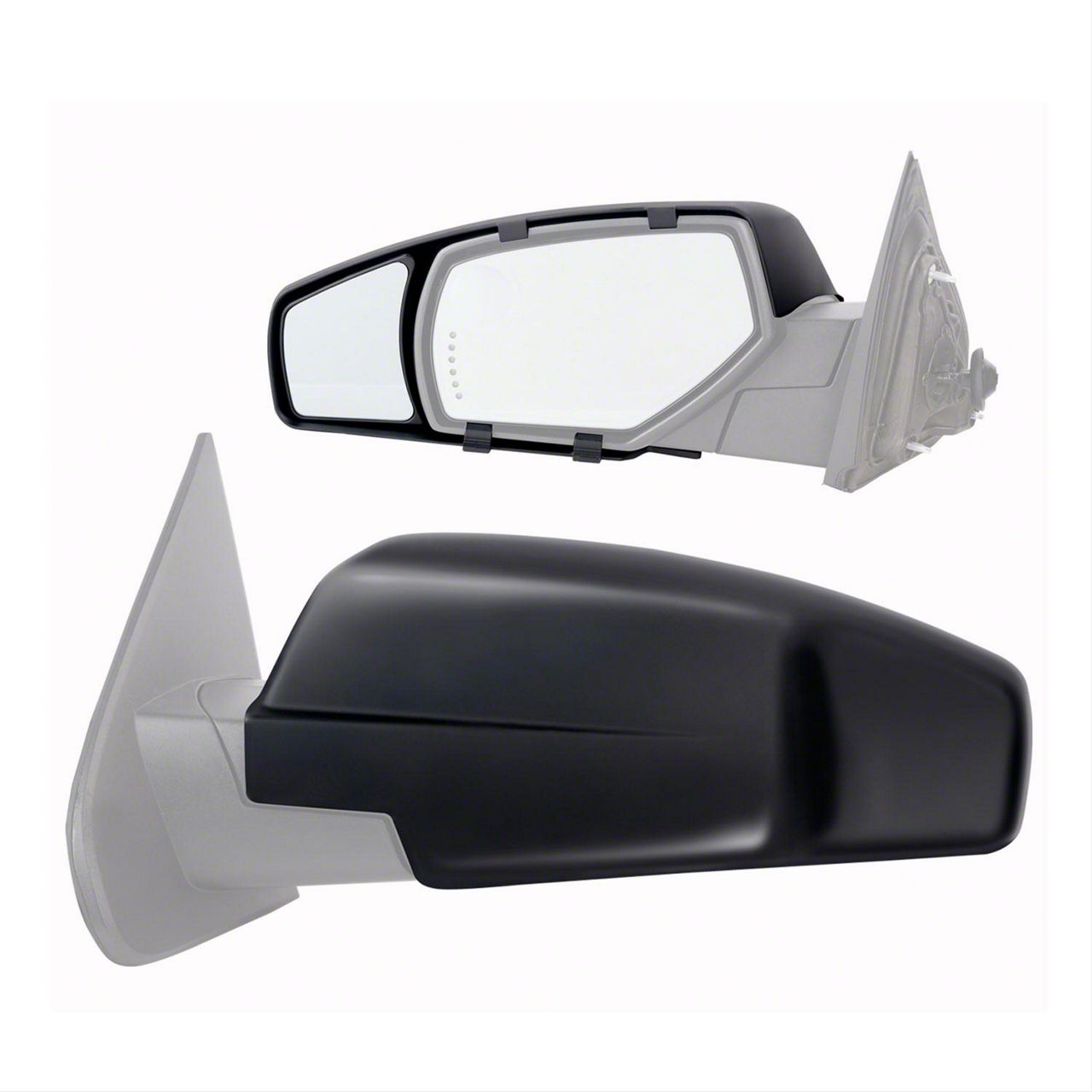 Silverado 1500 Snap and Zap Towing Mirrors (1419 Silverado 1500) Free Shipping