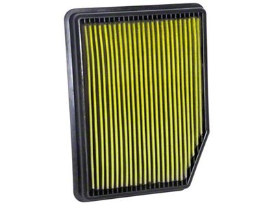 Airaid Direct Fit Replacement Air Filter; Yellow SynthaFlow Oiled Filter (20-23 6.6L Gas Silverado 2500 HD)
