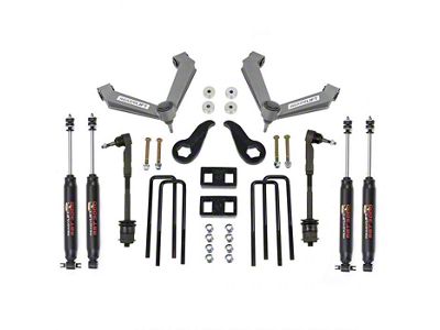 ReadyLIFT 3.50-Inch Front / 1-Inch Rear Xtreme-Duty Fabricated A-Arm SST Suspension Lift Kit with SST3000 Shocks (11-19 Silverado 2500 HD)