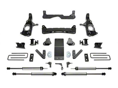 Fabtech 4-Inch Performance Suspension Lift Kit with Dirt Logic Shocks (11-19 Silverado 2500 HD Extended/Double Cab, Crew Cab)